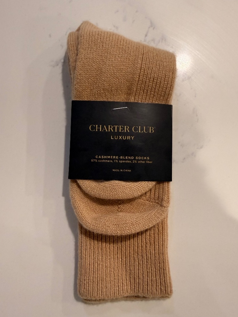 Charter Club Cashmere Blend Socks